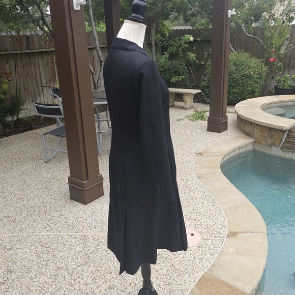 Pendleton black  Double Breasted 100%  virgin wool dress 4 - Picture 10 of 14